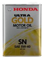 Honda Ultra Gold. Вязкость 5W-40. Под заказ