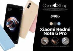 Xiaomi Redmi Note 5 Pro. Новый, 64 Гб, 3G, 4G LTE, Dual-SIM, Защищенный