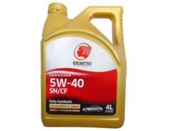 Idemitsu. Вязкость 5W-40, синтетическое