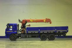 КамАЗ 65117. Бортовой Камаз 65117-3010-50 с манипулятором Palfinger Инман ИТ-150, 6x4