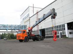 Инман. Тягач седельный Камаз 43118-30-27-50 с КМУ Palfinger ИТ-150, 6x6