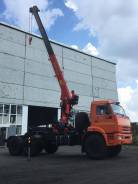 Инман. Тягач Камаз 43118 с манипулятором ИТ 150, 6x6. Под заказ