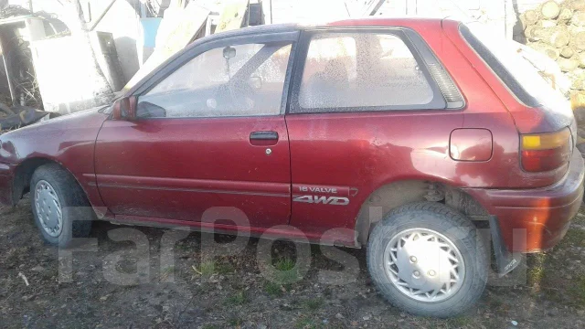 Toyota Starlet. �������, 4wd, ������ ����