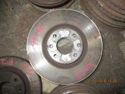 Диск тормозной. Peugeot 308, 4B, 4E Двигатели: 9HZ, DV6CTED4, DW10BTED4, DW10DTED4, EP3C, EP6, EP6C, EP6CDT, EP6DT