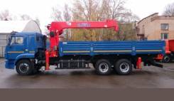 Kanglim KS1256G-II. Камаз бортовой 65117 с КМУ Kanglim 1256G II, 6x4