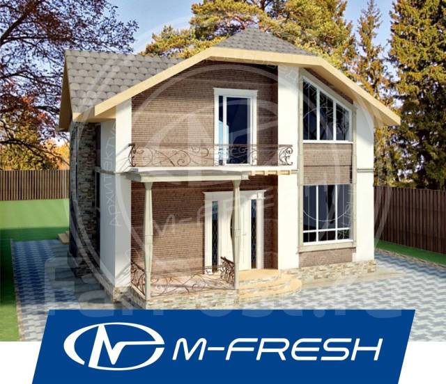 Mfresh Jamaicaзеркальный (Проект дома с большой ванной), 100200 кв