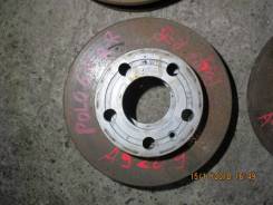 Диск тормозной. Volkswagen Bora, 1J2, 1J6 Volkswagen Polo, 9A2, 9J2, 9N2, 9N3 Двигатели: AEG, AEH, AFH, AFP, AGN, AGP, AGR, AGU, AGZ, AHF, AHW, AJM, A...