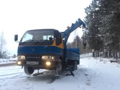 Mitsubishi Fuso Canter. Кран Борт, 4 200 куб. см., 4x2