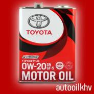 Toyota. Вязкость 0W-20, синтетическое