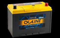 Alphaline Ultra 135D31L (105 А/ч). Увеличенная емкость. Скидка 1500р во Владивостоке Alphaline. 105 А.ч., Обратная (левое), производство Корея