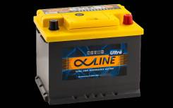 Alphaline Ultra 56800 (L2 68 А/ч). Утопленные клеммы. Скидка 900р во Владивостоке Alphaline. 68 А.ч., Обратная (левое), производство Корея