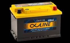 Alphaline Ultra 57400 (LB3 74 А/ч) Утопленные клеммы. Скидка 1200р во Владивостоке Alphaline. 74 А.ч., Обратная (левое), производство Корея