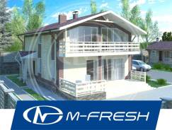 M-fresh Mustang (Свежий проект дома с витражами и террасой! ) в Северобайкальске M-fresh Mustang (Свежий проект дома с витражами и террасой! ). 200-300 кв. м., 2 этажа, 5 комнат, бетон