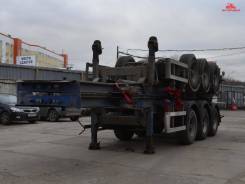 Sommer. Полуприцеп контейнеровоз SW 240, 33 200 кг.