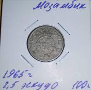 Мозамбик 2,5 эскудо 1965 года