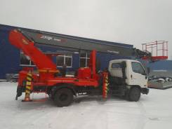 Novas. Автовышка SJ28 (28м), 3 900 куб. см., 28,00 м.