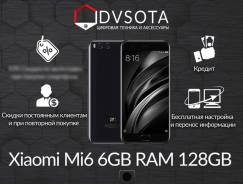 Xiaomi Mi6. Б/у, 128 Гб, Черный, 4G LTE, Dual-SIM, Защищенный