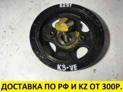 Шкив коленвала. Toyota Cami, J102E, J122E Toyota Duet, M101A, M111A Toyota Passo, QNC10 Toyota bB, QNC20, QNC25 Двигатели: K3VE, K3VT