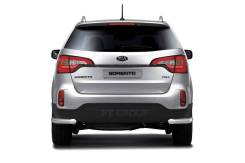 Защита бампера. Kia Sorento, UM Двигатели: D4HA, D4HB, G4KE, G6DB