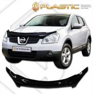 Дефлектор капота. Nissan Qashqai, J10 Двигатели: HR16DE, K9K, M9R, MR20DE