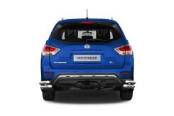 Защита бампера. Nissan Pathfinder, R52, R52R Двигатели: QR25DER, VQ35DE