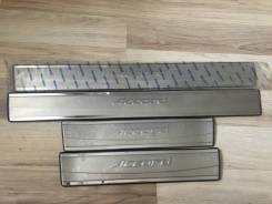 Накладка на порог. Honda Accord, CP1, CP2, CU1, CU2, CW1, CW2 Двигатели: K24A, K24Z2, K24Z3, R20A, R20A3