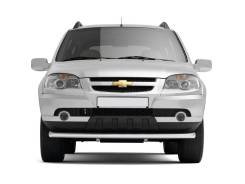 Защита бампера. Chevrolet Niva, 21236 Двигатели: Z18XE, BAZ2123
