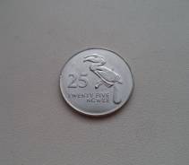 Замбия, 25 нгве 1992 год - "Птица-носорог"