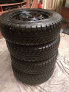Колёса зима 4*100, 175/70/R13. x13" 4x100.00 ЦО 56,0 мм.