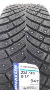 Michelin X-Ice North 4. Зимние, шипованные, 2018 год, без износа, 4 шт