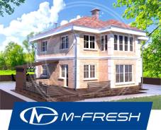 M-fresh Majesta Focus (Проект 2-этажного дома с полным 2 этажом! ) в Анадыре M-fresh Majesta Focus (Проект 2-этажного дома с полным 2 этажом! ). 200-300 кв. м., 2 этажа, 5 комнат, бетон