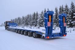 ЧелябДорМаш. Трал низкорамный 65 тонн 6 осей ЧДМ, 75 000 кг. Под заказ