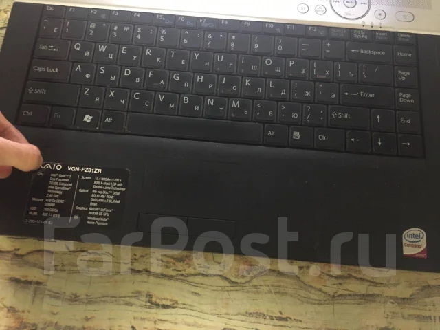 Sony VAIO VGN. 15.4", 2,4����, ��� 4 ��, ���� 300���, WiFi: 1, Bluetooth: 1 ����