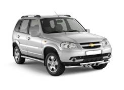 Накладка на порог. Chevrolet Niva, 21236 Двигатели: Z18XE, BAZ2123