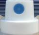 Кэп "Soft cap blue" БЕЛЫЙ с ГОЛУБОЙ вставкой. Ширина факела 1.5-5см для обширных заливок и контуров, , шт