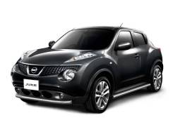 Накладка на порог. Nissan Juke, F15, NF15, YF15 Двигатели: HR15DE, HR16DE, MR16DDT