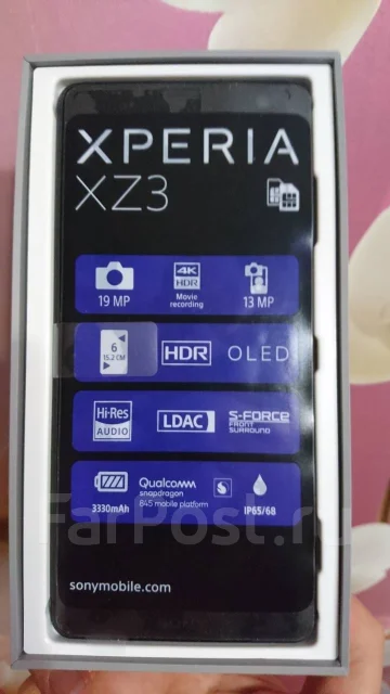 Sony Xperia XZ3. �����, ������, 3G, 4G LTE ����