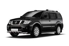 Накладка на порог. Nissan Pathfinder