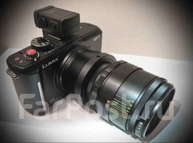 Портретник Helios_44-2 + переходник для разных камер, Sony, 49 мм, б/у ...