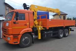 Soosan SCS746L. Камаз 65115-3094-50 с КМУ Soosan (Сусан) 746 L top, 6x4