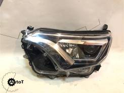 Фара. Toyota RAV4, ALA49, ASA42, ASA44, AVA42, AVA44, WWA42, ZSA42, ZSA44, ASA42W Двигатели: 2ADFHV, 2ADFTV, 2ARFE, 2ARFXE, 2WW, 3ZRFAE, 3ZRFE