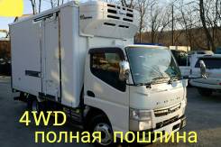 Mitsubishi Fuso Canter. Mitsubishi Canter 4WD, рефрижератор 3 тонны, 3 000 куб. см., 3 000 кг., 4x4
