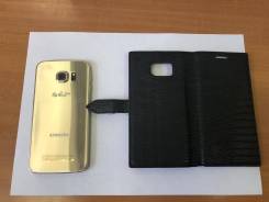 Samsung Galaxy S6 Edge. Б/у, 64 Гб, Золотой, 4G LTE, Защищенный