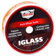 Струна квадратная IGLASS, сечение 0,6мм х 0,6мм, длина 22м, , шт