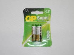 Батарейка GP LR 6 15A Super Alkaline BL-2 (упаковка 2 шт. ) во Владивостоке Батарейки.