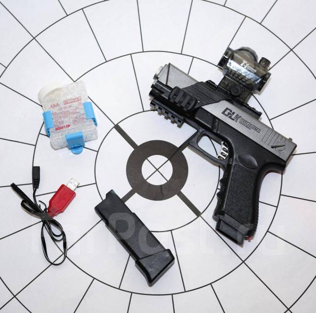 Пистолет Glock 18 (Глок) - на шариках Орбиз (Orbeez), новый, в наличии ...