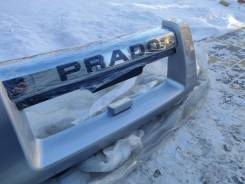 Накладка на бампер. Toyota Land Cruiser Prado, TRJ120W, RZJ120W, GRJ120, VZJ121W, TRJ120, GRJ125W, KDJ120W, GRJ121W, LJ120, GRJ120W, KDJ121W, VZJ120W...