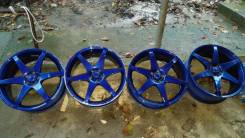Продам диски Rays versus ss6 + резина hankook ventus v12 evo2 k120. 7.5x18" 5x100.00 ET48
