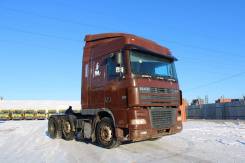 DAF XF95. Даф хф 95.430 2006 год с лентяем, 12 580 куб. см., 26 000 кг., 6x2