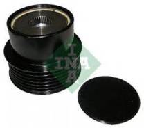 Шкив генератора Ina 535019510 Ford: 6G9N-6A312-AF 6G9N-6A312-AE. Land Rover: LR004305 LR005993. Volvo: 30750929 30777744 31316803 Land Rover